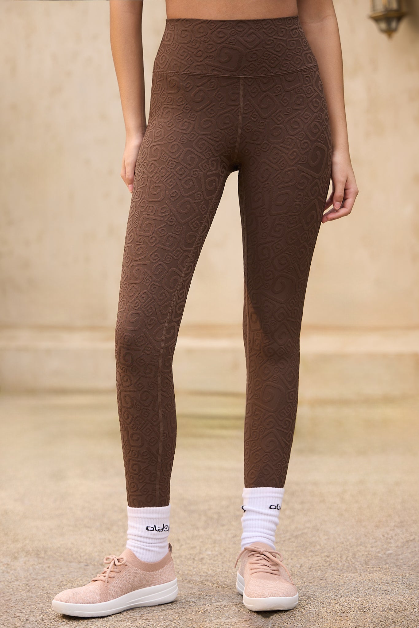 Quần Dài Déese Fleur 3D - Màu Nâu Mocha