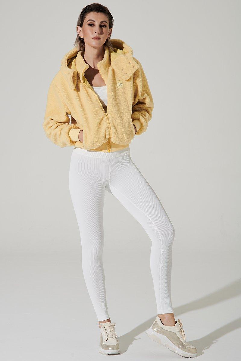 Teddy Sherpa Jacket - Yellowtide - Olaben - Womens Jacket