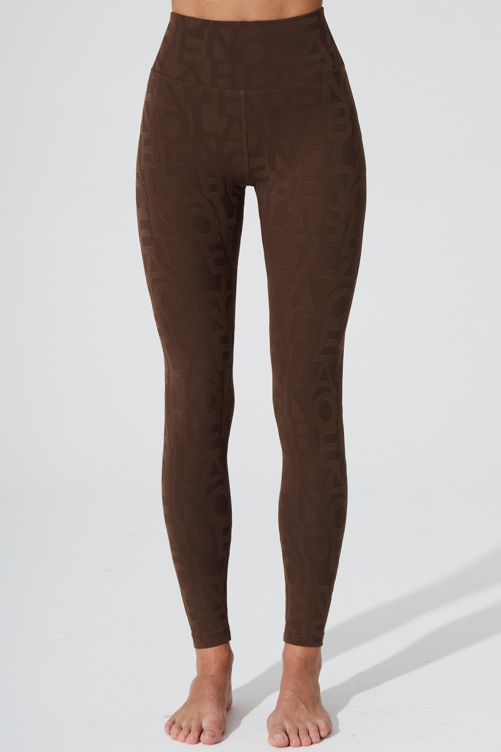 Déese Fleur Legging 3D - Chocolate - Olaben - Womens Leggings