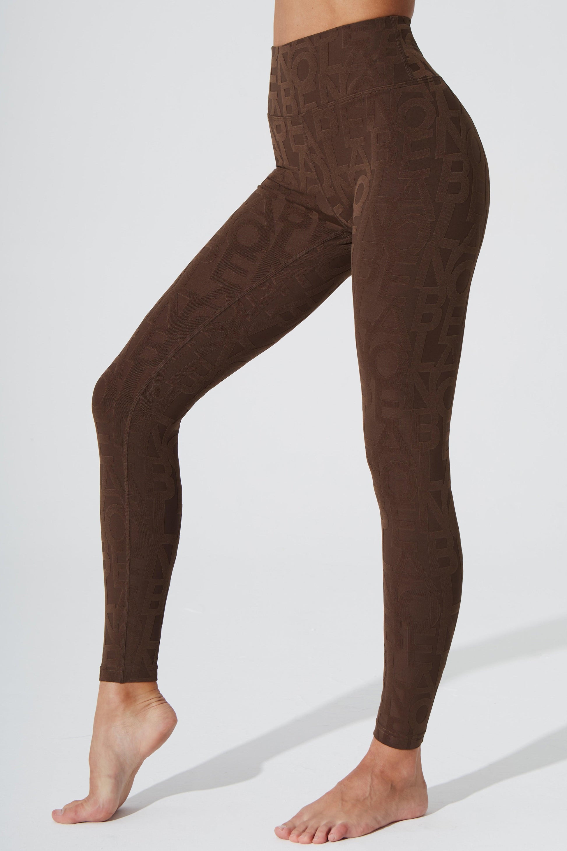 Déese Fleur Legging 3D - Chocolate - Olaben - Womens Leggings