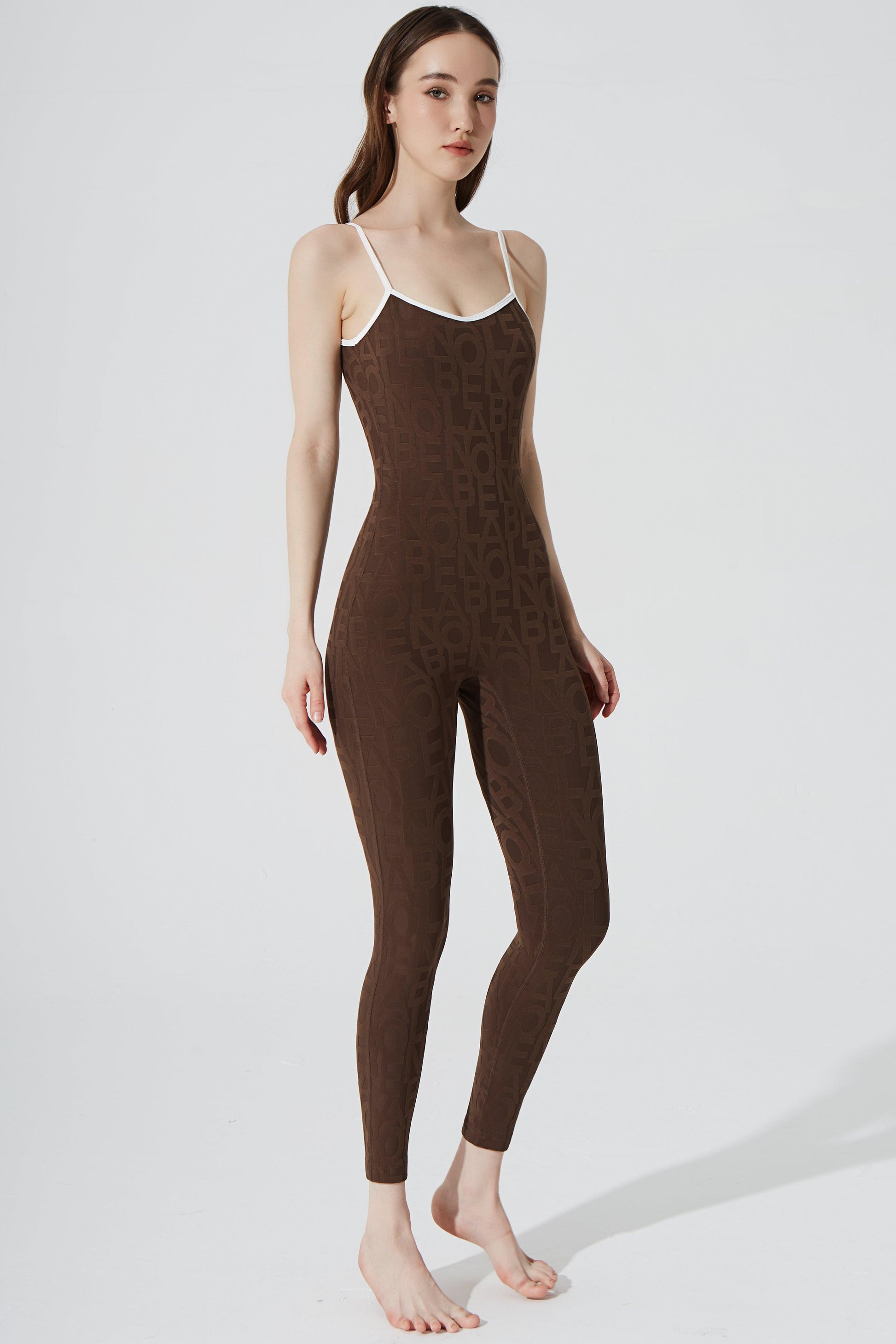 Coeur Del Jumpsuit 3D - Chocolate - Olaben - Womens Jumpsuit