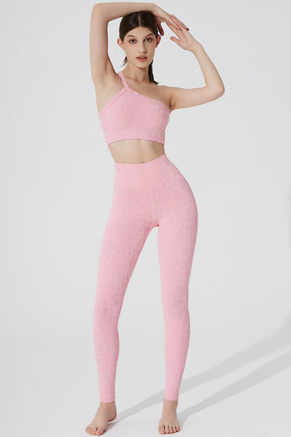 Déese Fleur Legging 3D - Powder Pink - Olaben - Womens Leggings