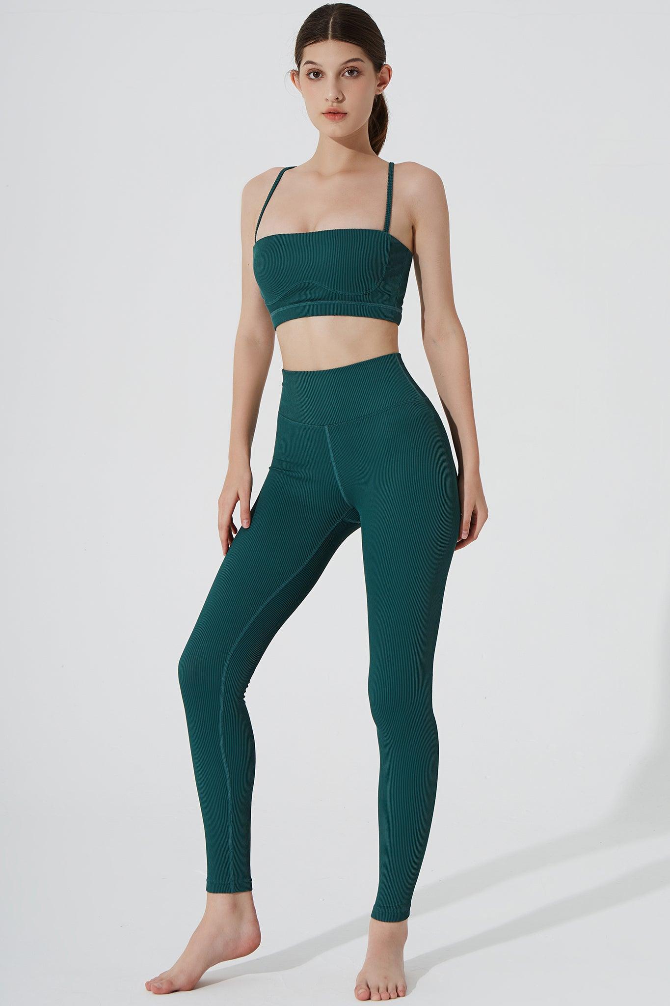 Querida High Waist R Legging - Botanic - Olaben - Womens Leggings