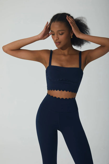 Helena Bra & Minerva Leggings - Navy Blue