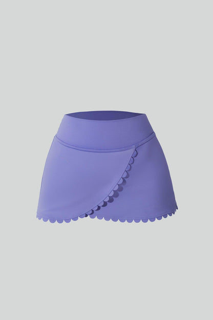 Yara Skirt - Very Peri - Olaben - Womens Skirt