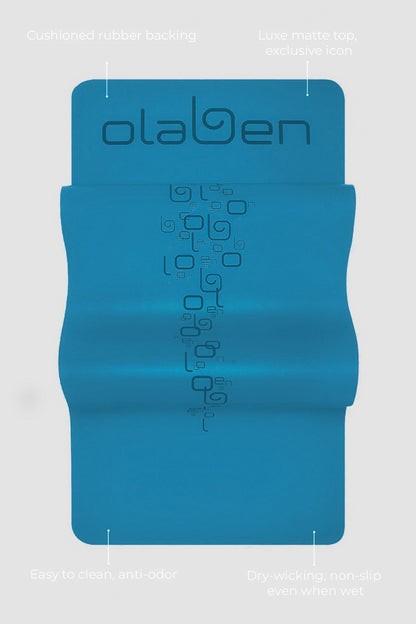 Signature Yoga Mat - Electric Blue Zodiac - Olaben - Yoga Mats