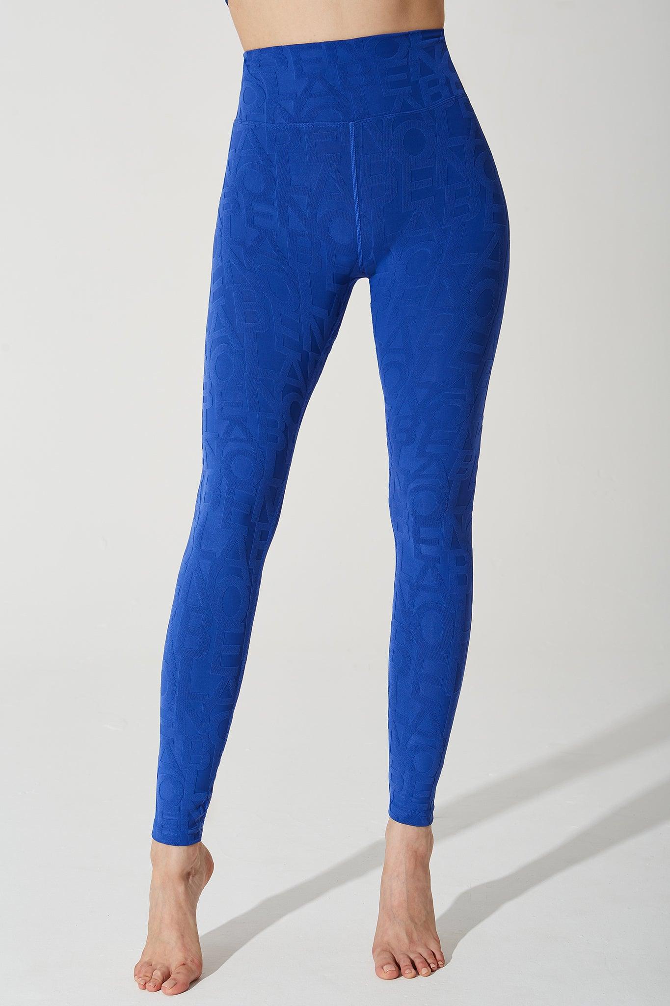 Déese Fleur Legging 3D - Royal Blue - Olaben - Womens Leggings