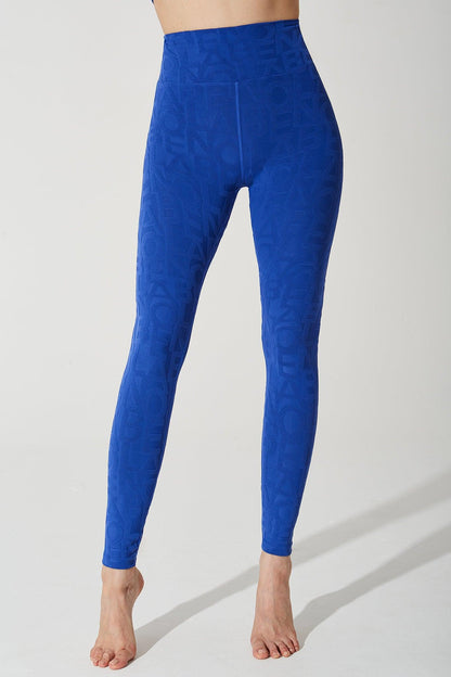 Déese Fleur Legging 3D - Royal Blue - Olaben - Womens Leggings