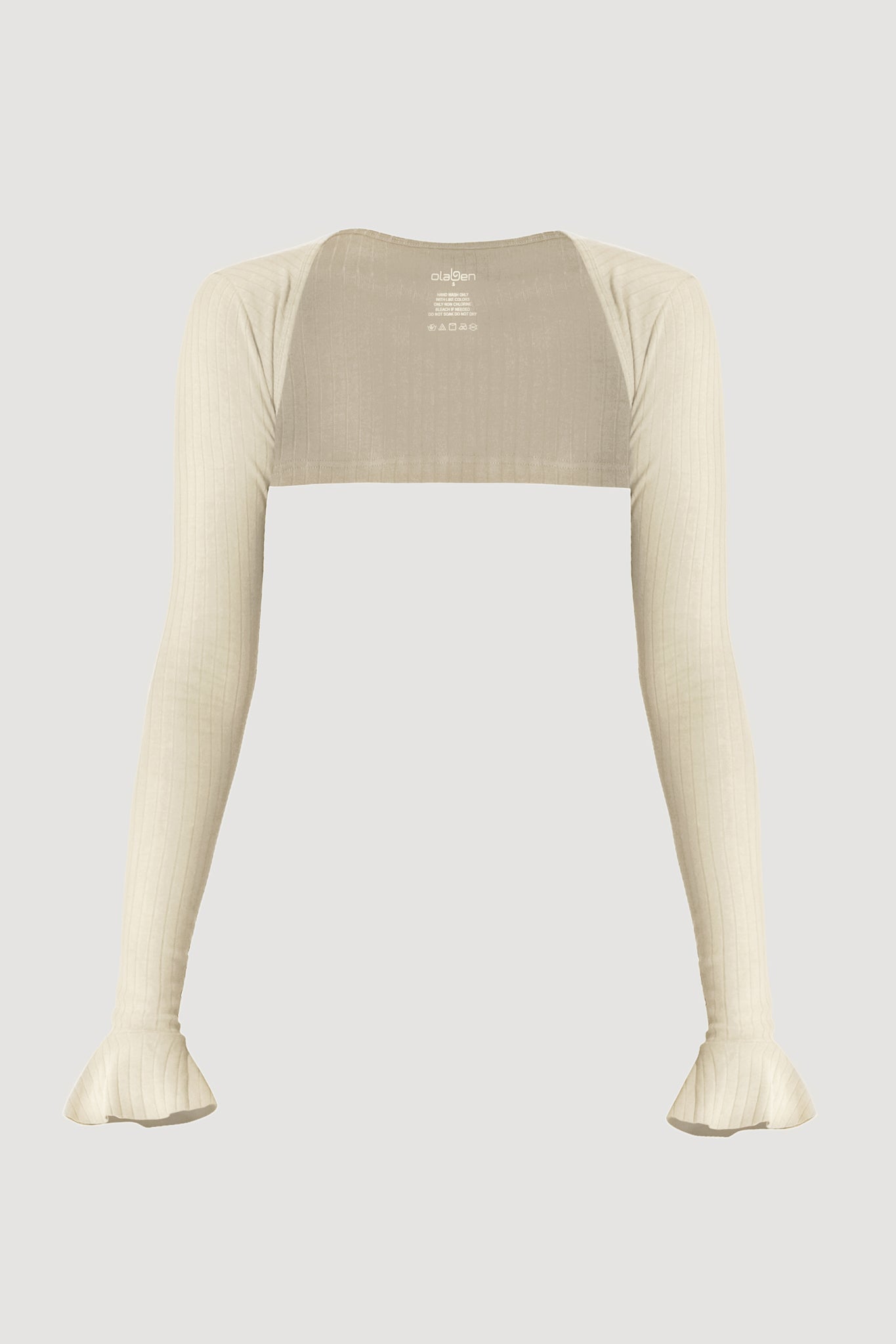 Stylized Bolero Crop - Cream