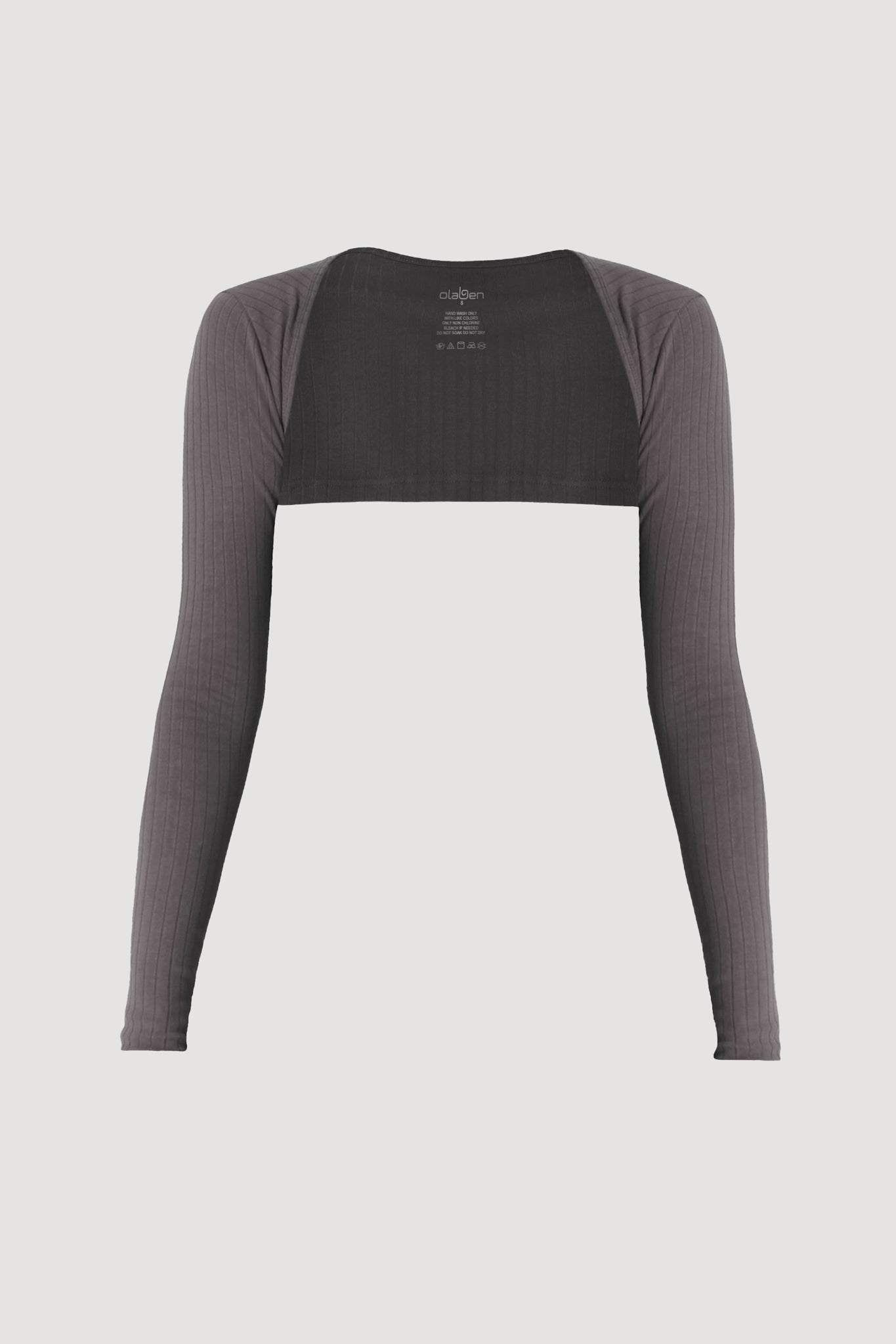 Classic Bolero Crop - Graphite