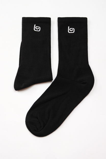 Comfort Crew Socks - Black