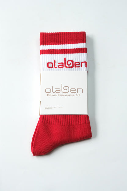 Daily Crew Sock 3.0 - Red