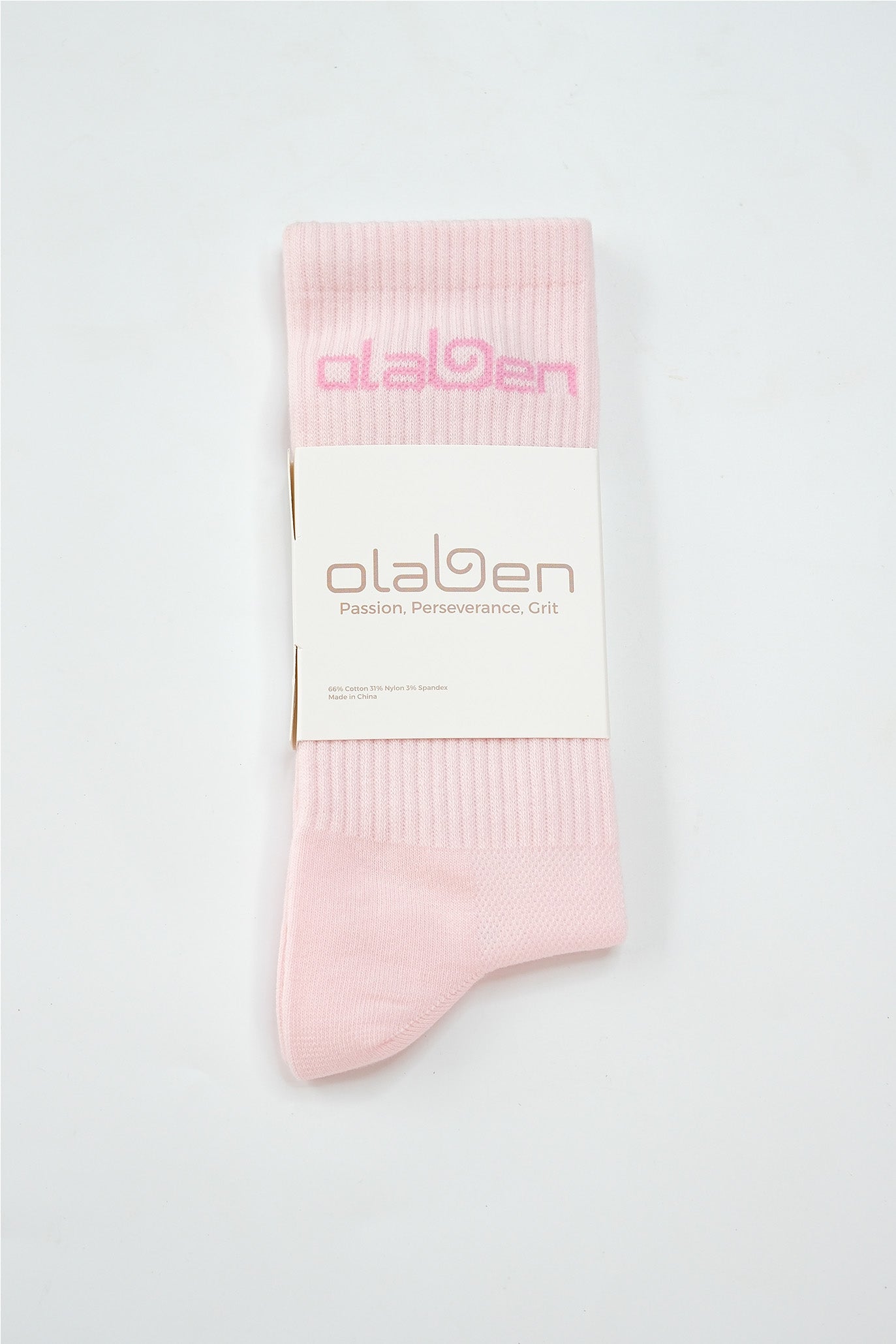 Olaben Quarter Socks - Baby Pink