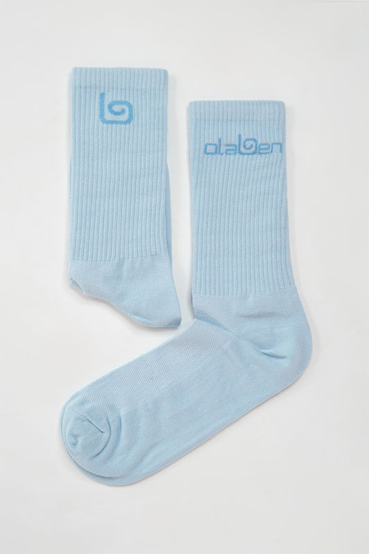 Olaben Quarter Socks - Baby Blue