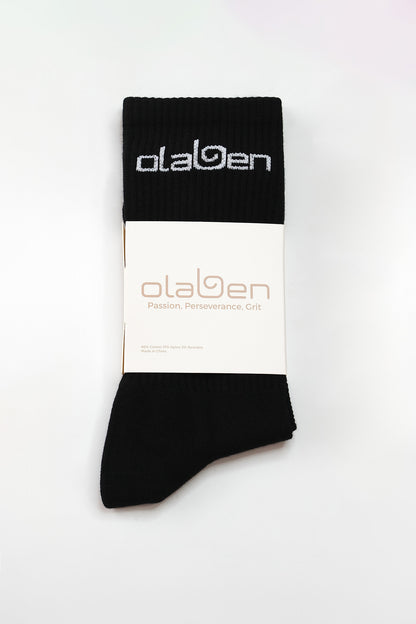 Olaben Quarter Socks - Black