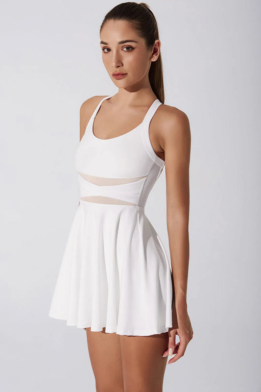Avena Dress - White - Olaben - Womens Dress