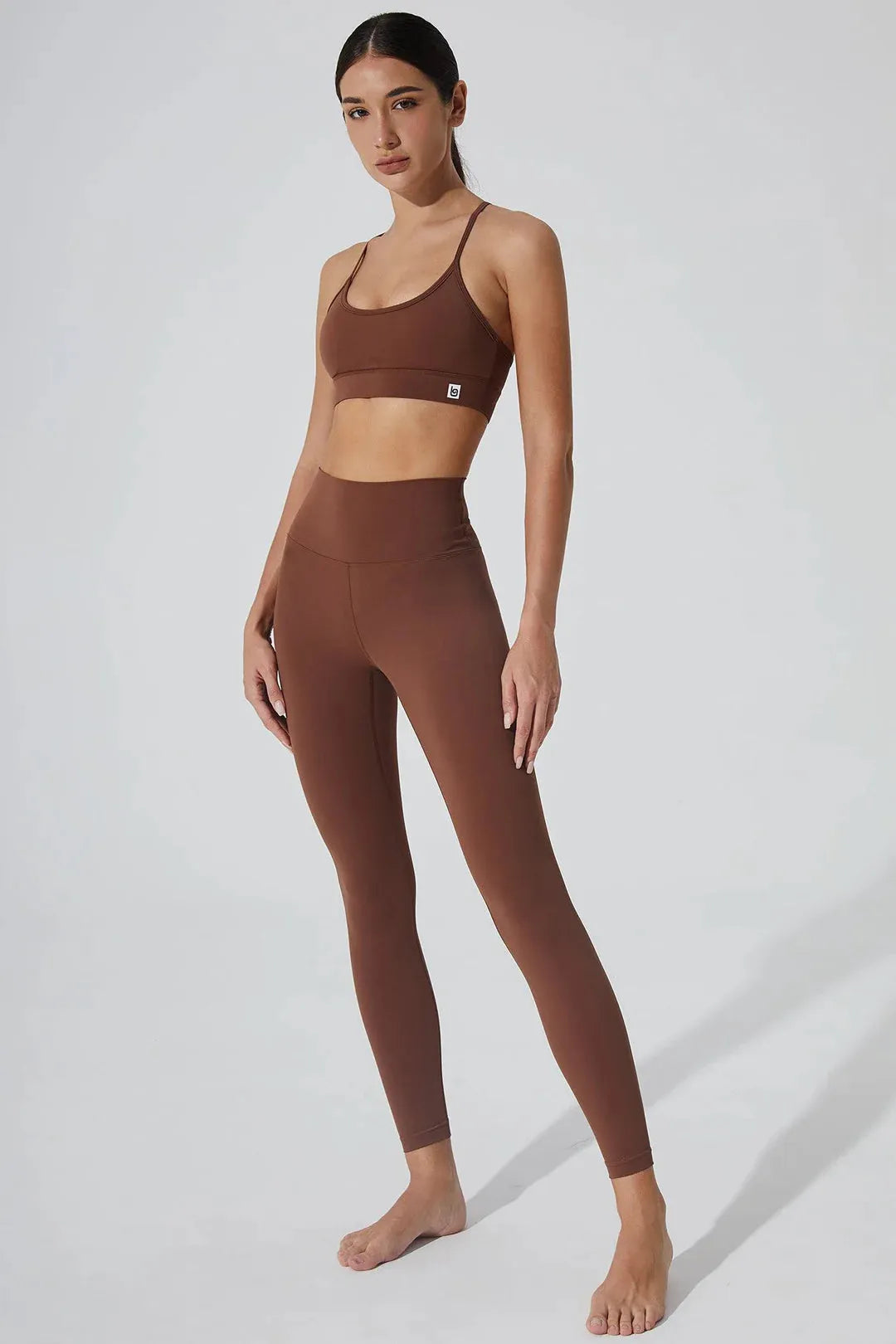 Avic Bra & Allison Legging - Espresso