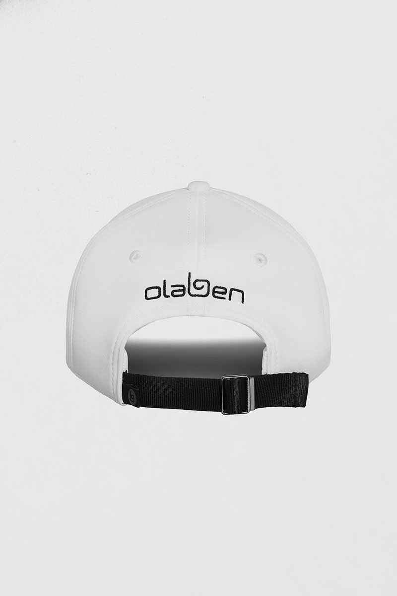 Signature Olaben Cap with Black logo - White - Olaben - Headwear