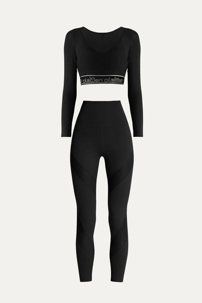 Luziana Top & Luziana Legging - Black