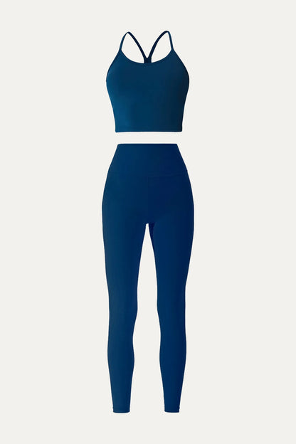 Swift Soul Tank Top & Allison Legging - Empire Blue