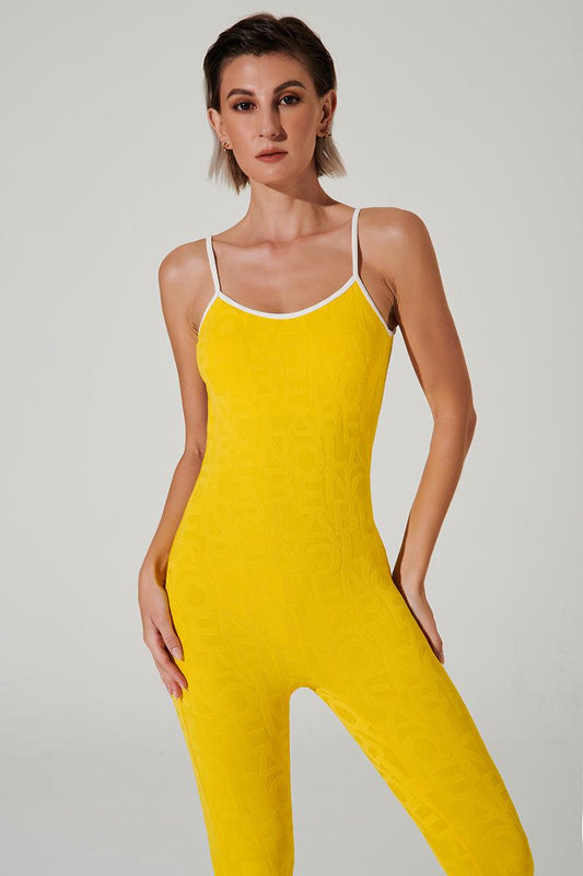 Coeur Del Jumpsuit 3D - Gamboge - Olaben - Womens Jumpsuit