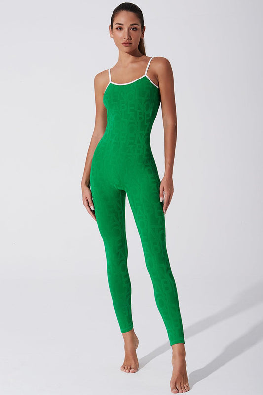 Coeur Del Jumpsuit 3D - Dark Green - Olaben - Womens Jumpsuit
