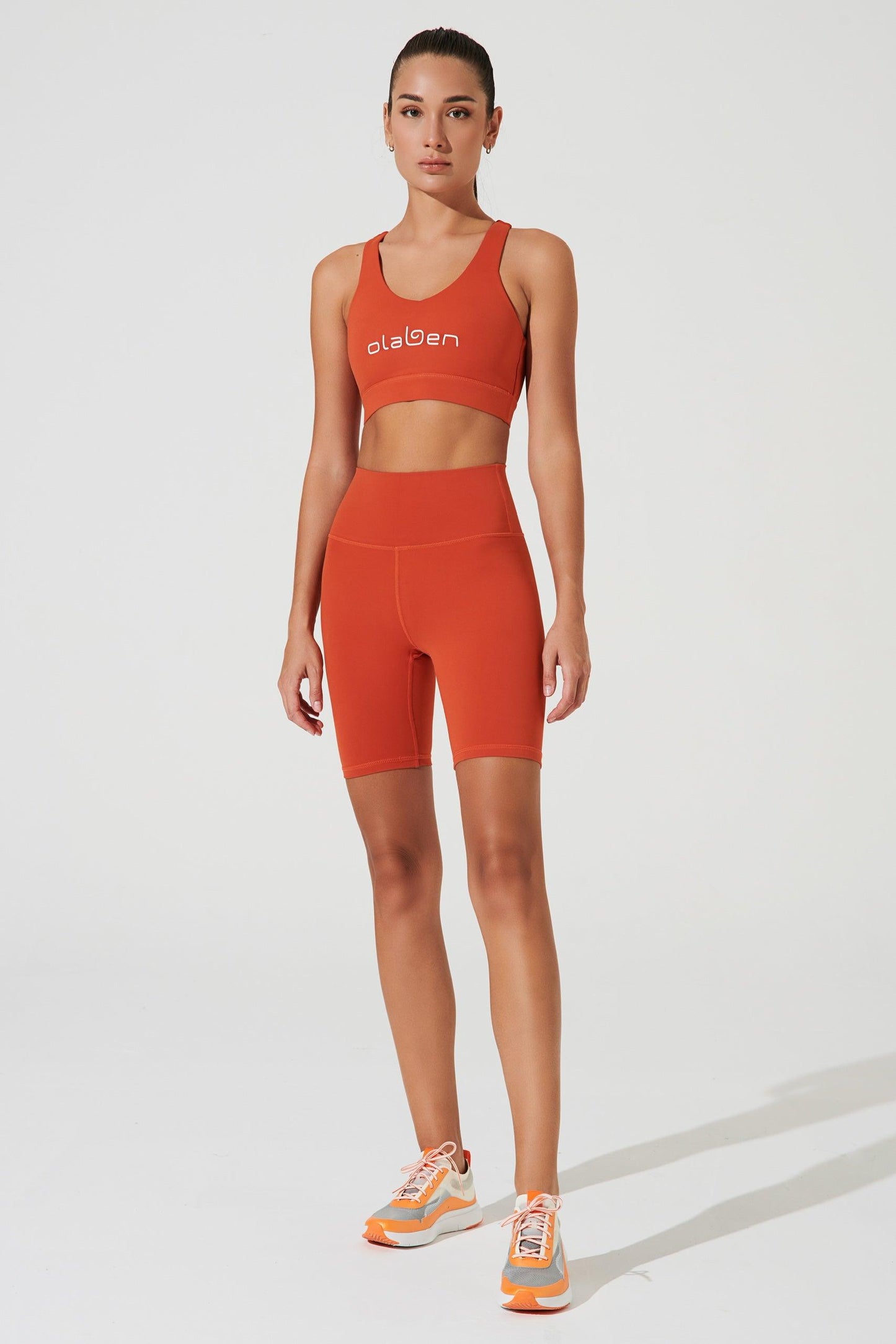 F'Onte Bikershort - Medium Carmine - Olaben - Womens Shorts