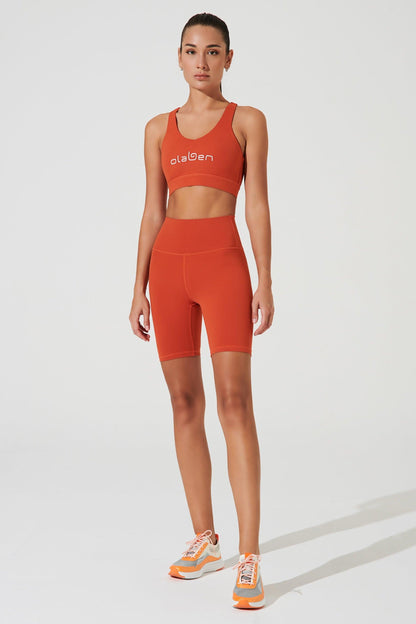 F'Onte Bikershort - Medium Carmine - Olaben - Womens Shorts