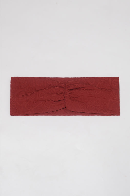 Empower Luxe Headband - Merlot