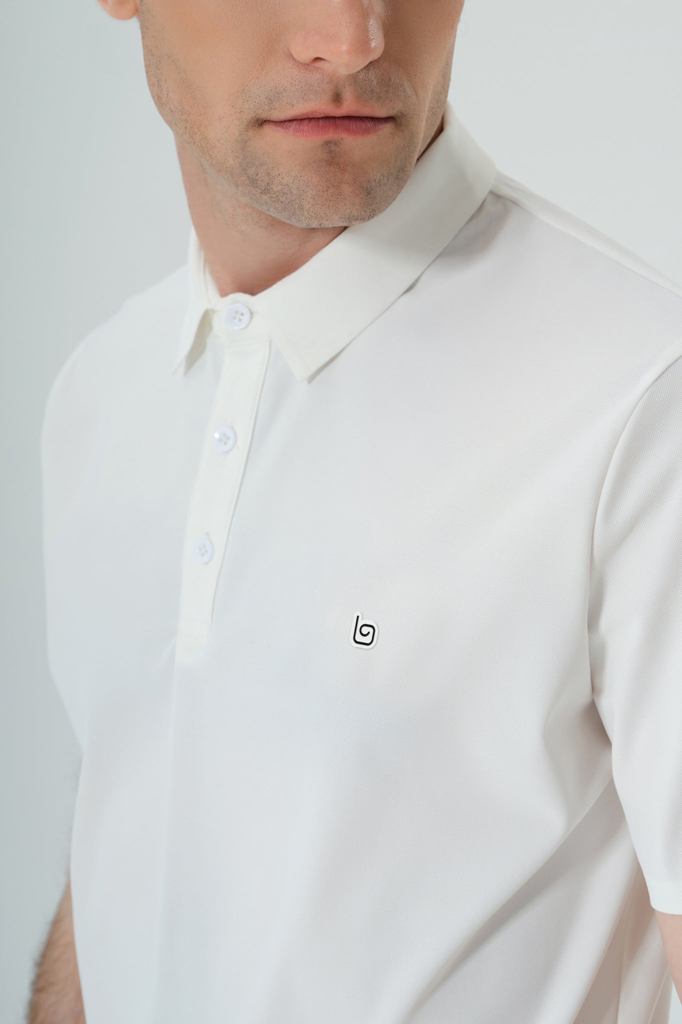 Racquet Club Polo Shirt - Brilliant White