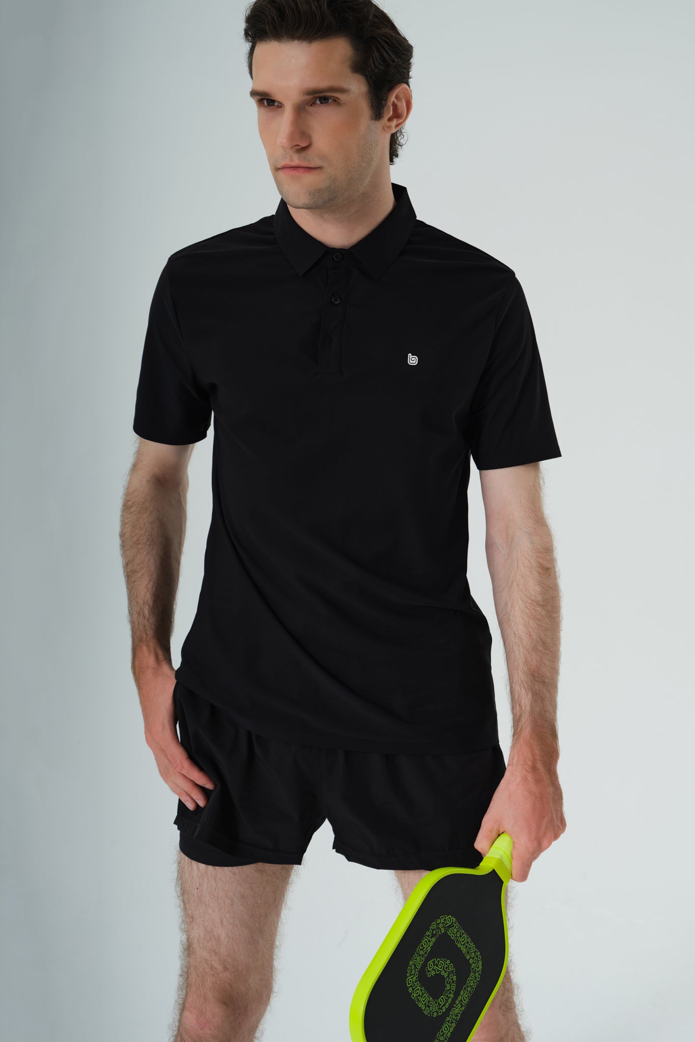 Racquet Club Polo Shirt - Black Energy