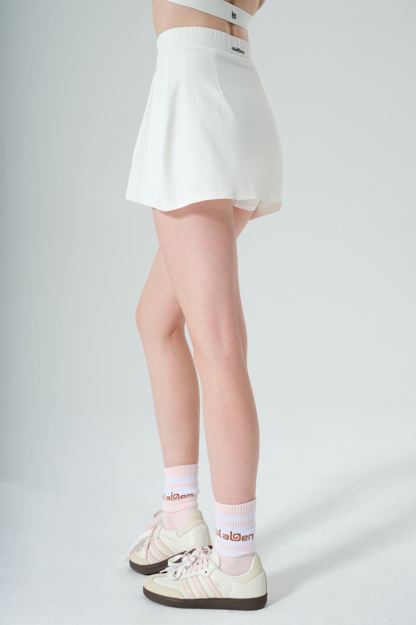 Active Mini Skirt - White