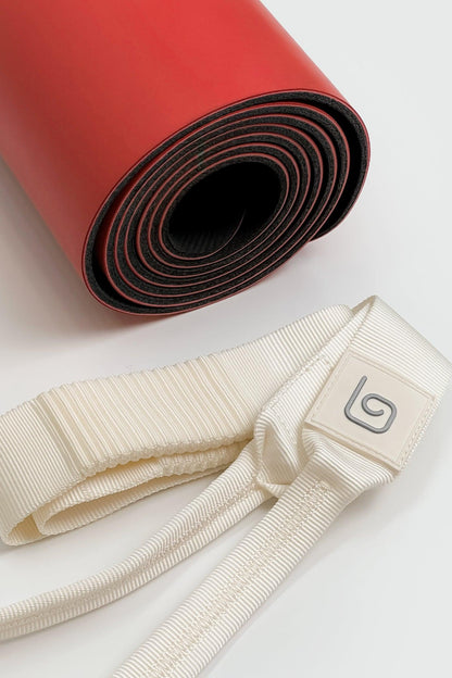 Elite Yoga Strap - Cream - Olaben - Equipment