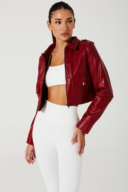 Urban Rebel Jacket - Viva Magenta - Olaben - Womens Jacket
