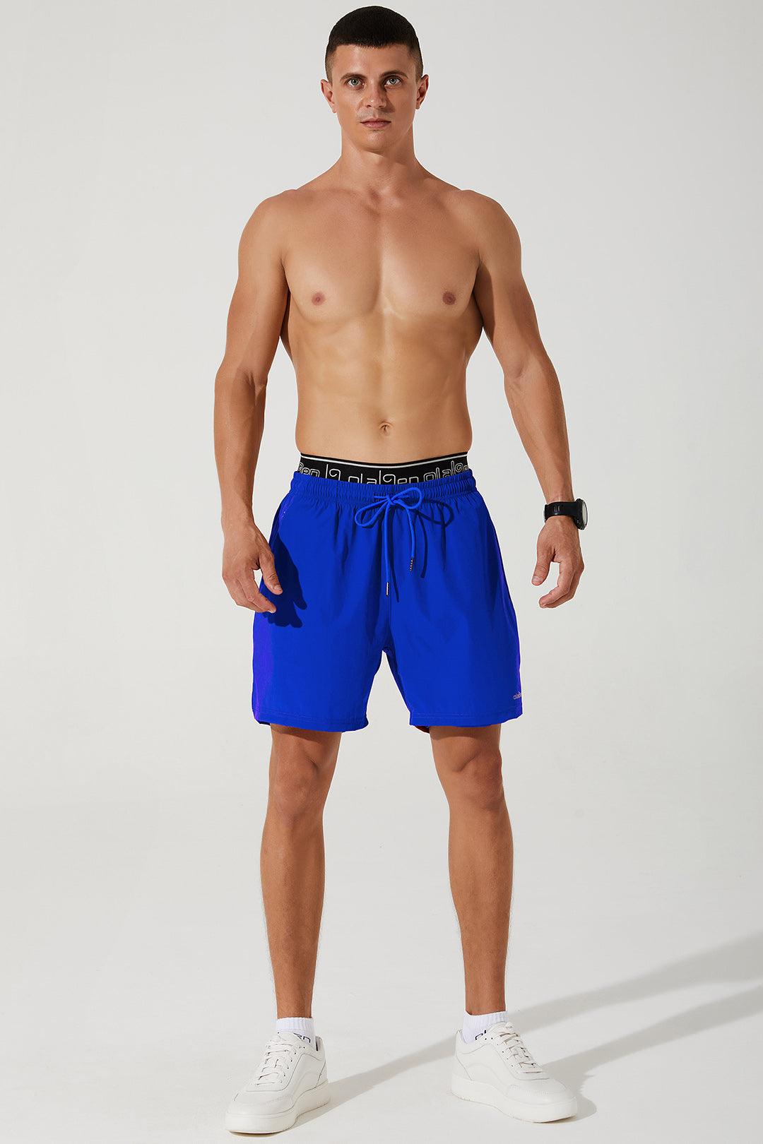 Vardan 9'' Repetition Short - Blue - Olaben - Mens Shorts
