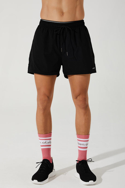 Verney 5'' Adapt Running Short - Black - Olaben - Mens Shorts
