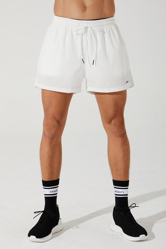 Verney 5'' Adapt Running Short - White - Olaben - Mens Shorts